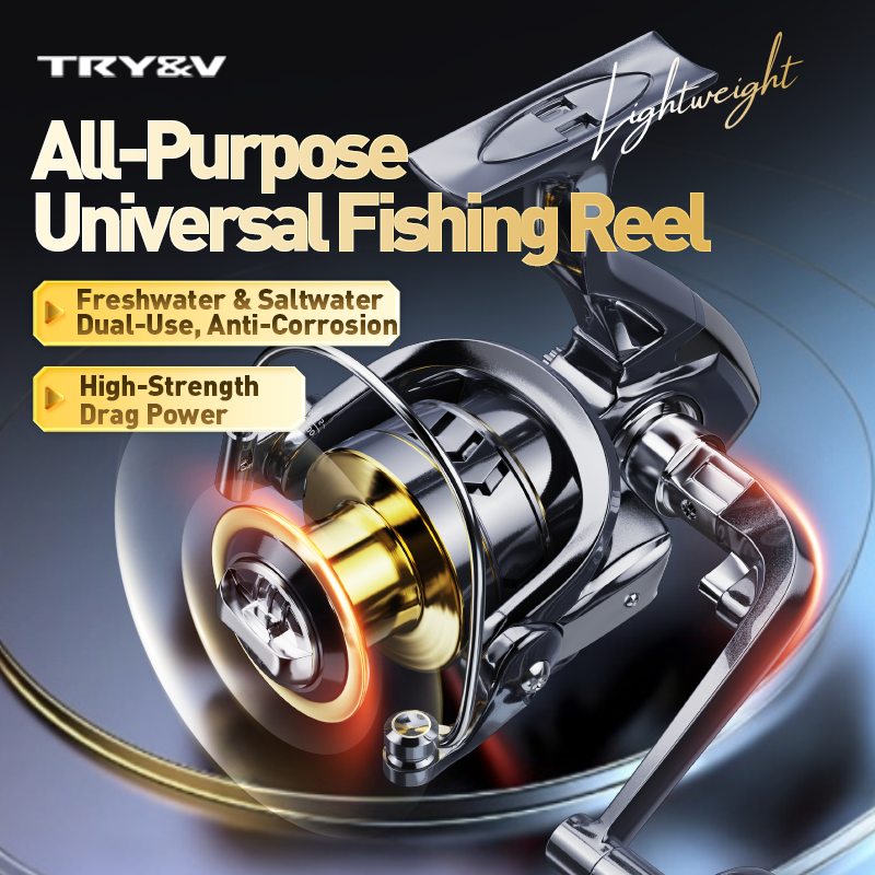 Surf Reel - TRY&V CW Full Metal Casting Lure