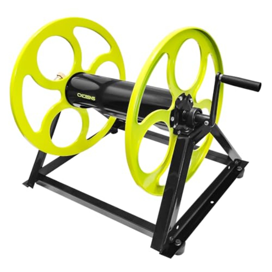 Reel Handle - Stainless Steel Garden Hose Reel for