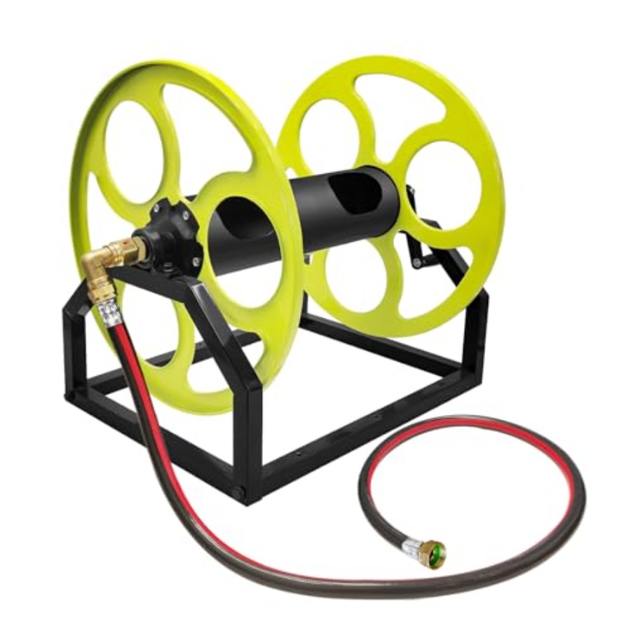 Reel Handle - Heavy Duty Garden Hose Reel with