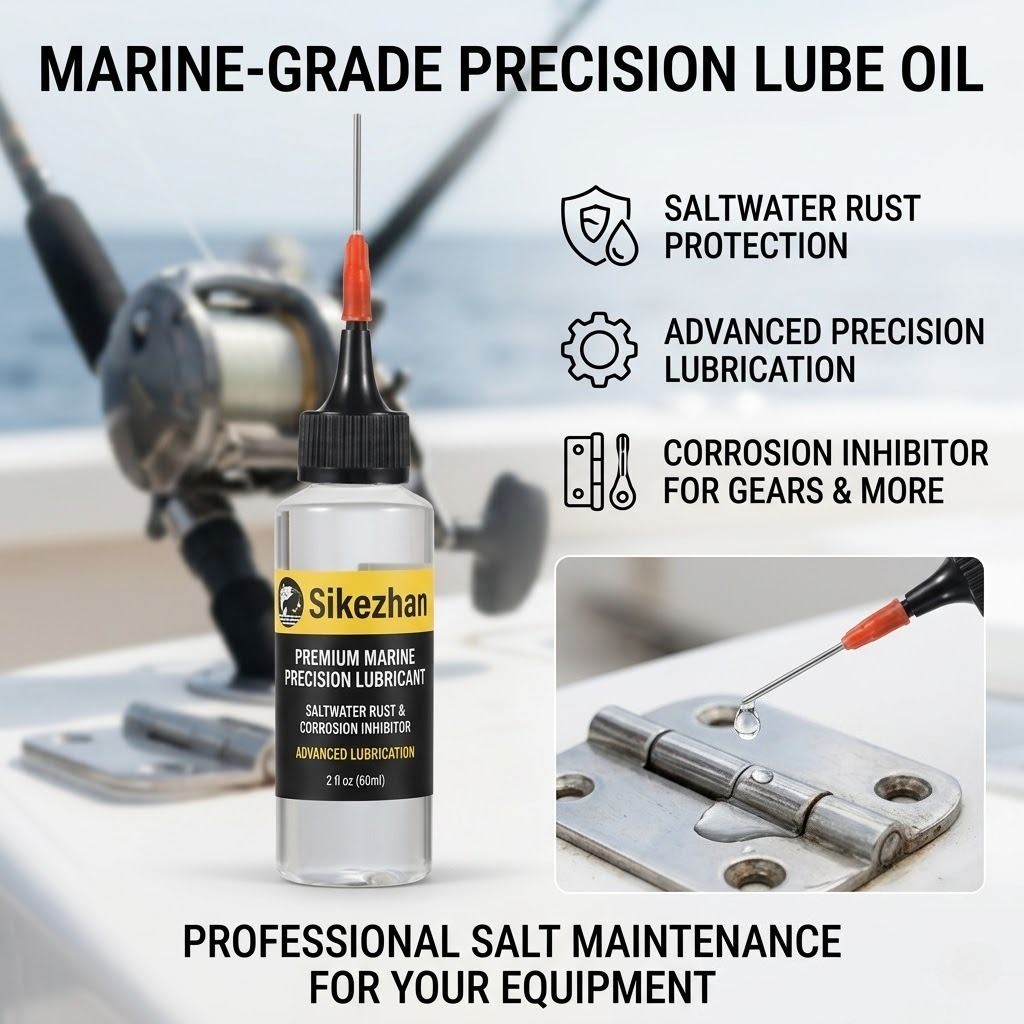 Reel Lubricant - Marine Grade Precision Oiler Lubricant Oil,