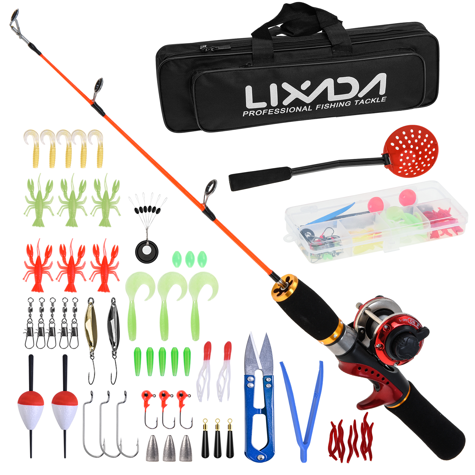 Ice Fishing Reel - US Lixada Ice Fishing Rod Reel