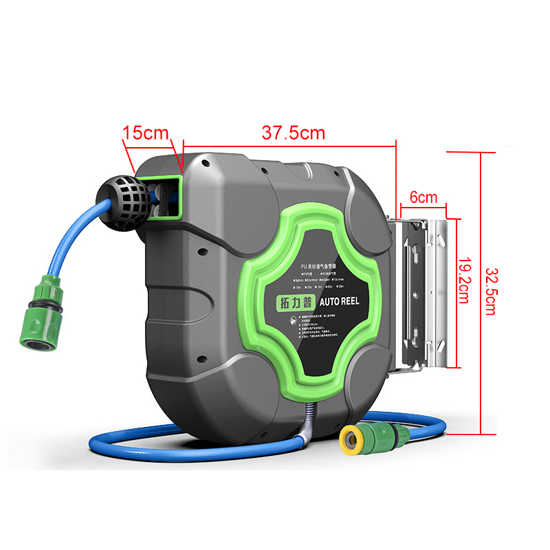 Electric Reel - 10/15/20M Automatic Retractable Hose Reel Water