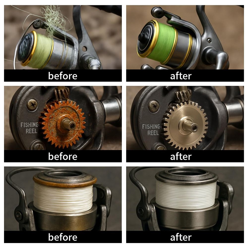 Reel Grease - 40ml Fish Reel Grease Water-Resistant Long-Lasting