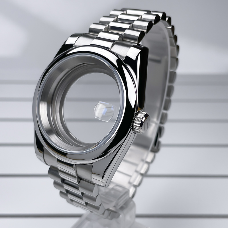 Reel Case - NH35 Case 39mm Stainless Steel President