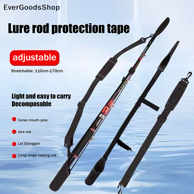 Reel Cover - Adjustable Fishing Rod Storage Bag Portable