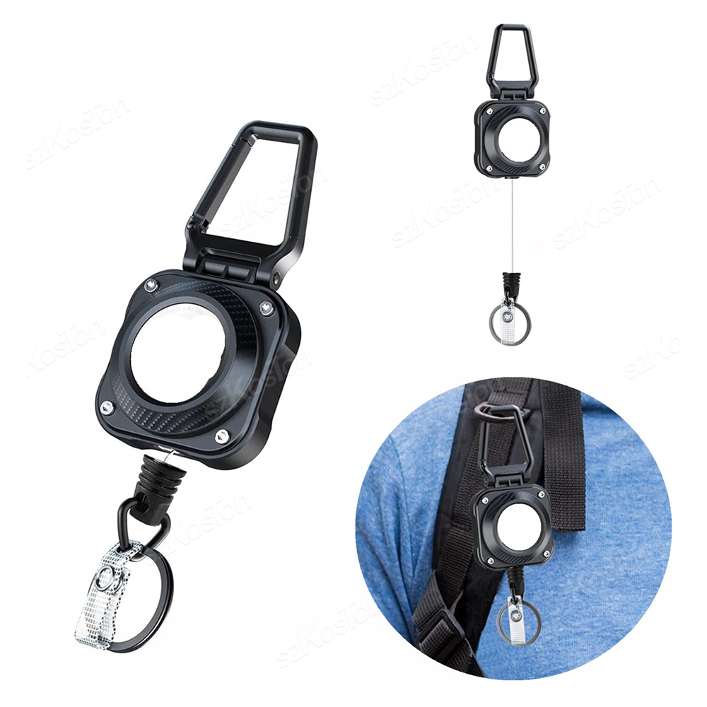 Reel Cover - Retractable Keychain for Apple Air Tag