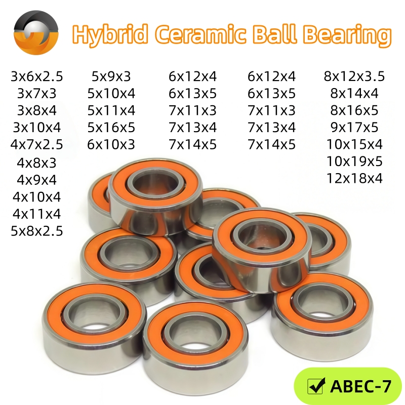 Baitcasting Reel - 10pcs Stainless Steel Hybrid Ceramic Bearing