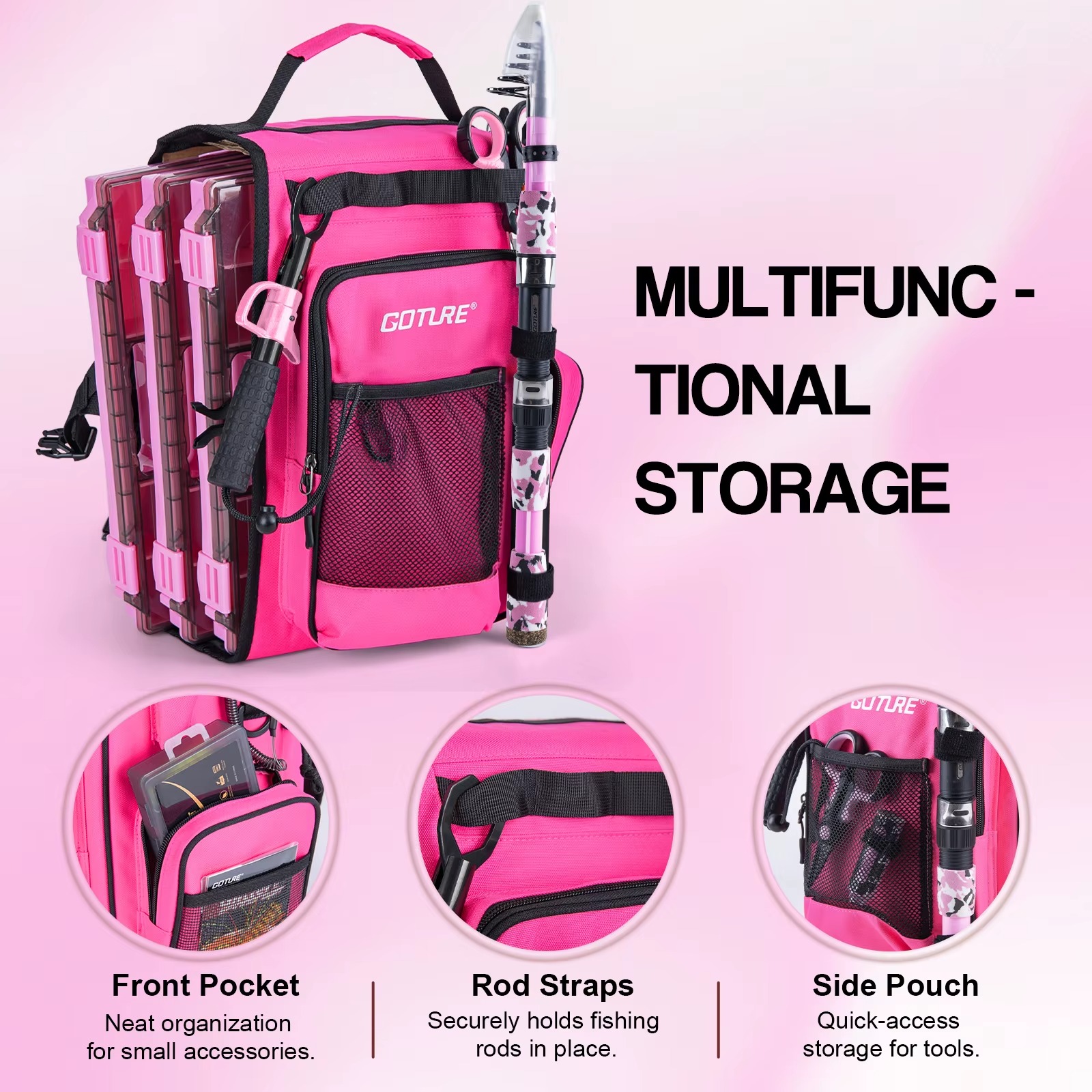 Reel Bag - Goture All-in-One Fishing Combo Full Complete