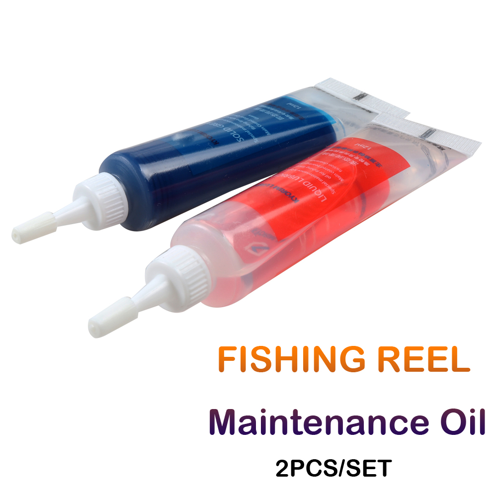 Reel Lubricant - 2Pcs Fishing Reel Maintenance Lubricating Oil