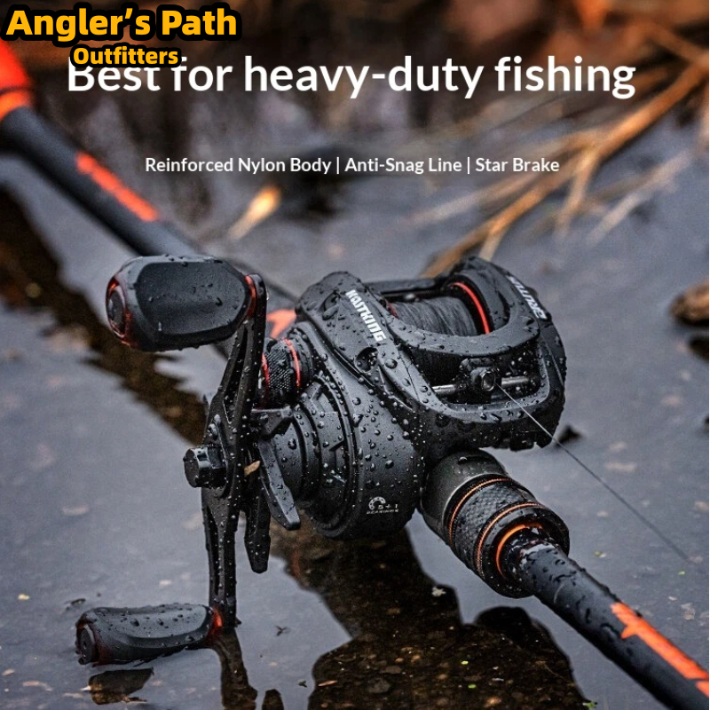 Trolling Reel - KastKing Brutus Baitcasting Fishing Reel Magnetic