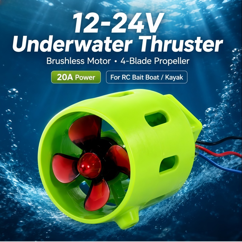 Trolling Reel - 12-24V 20A Brushless Underwater Thruster 4