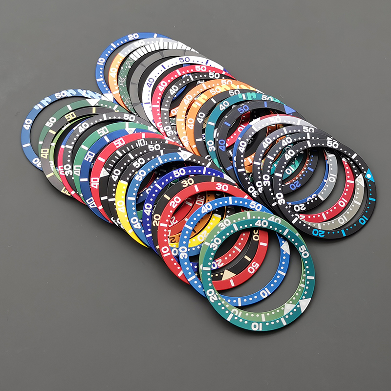 Reel Case - 38mm*31.6mm Aluminium Fashion Flat Watch Bezel