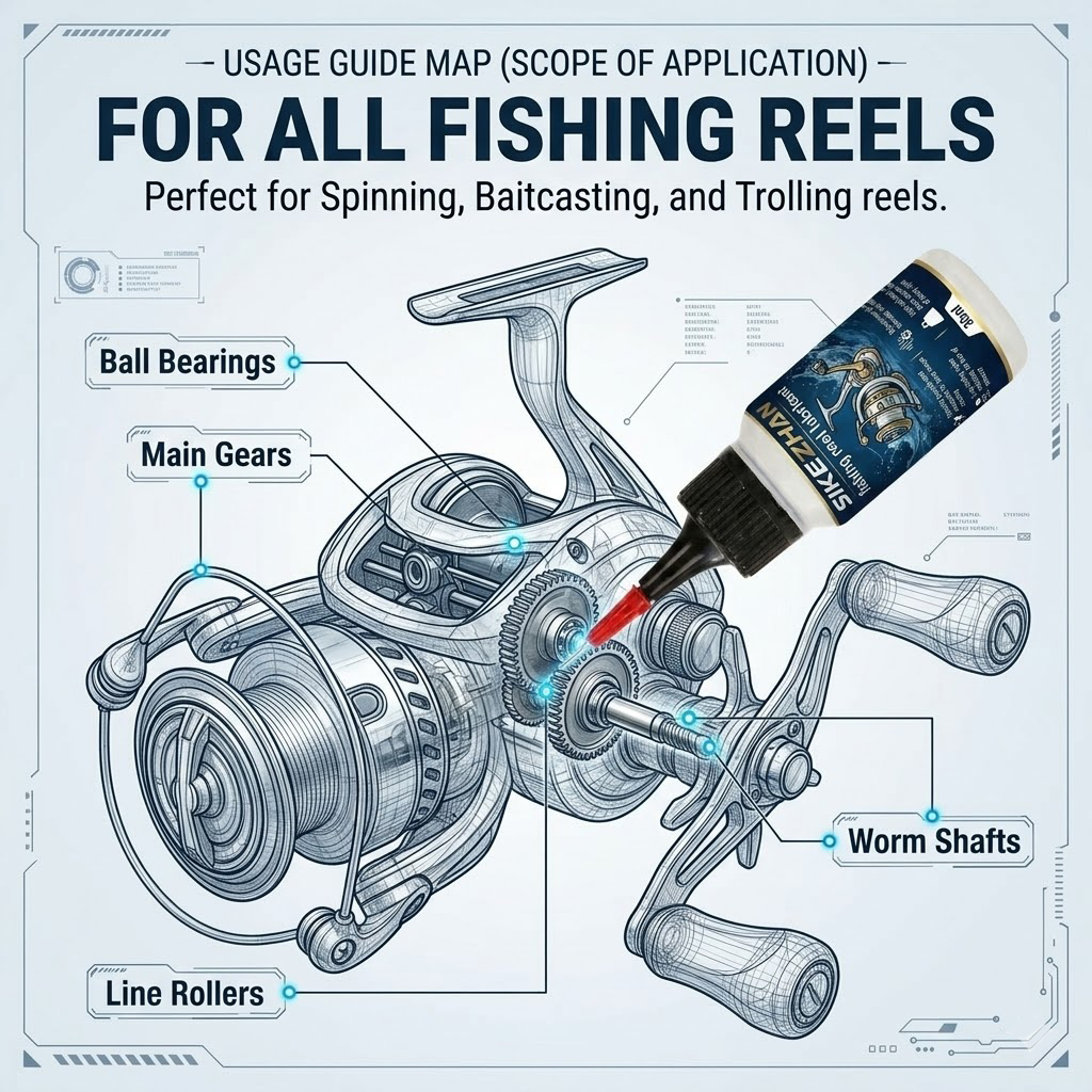 Fishing Reel Oil and Grease Lu – Reel Lubricant Bewertung und Preis