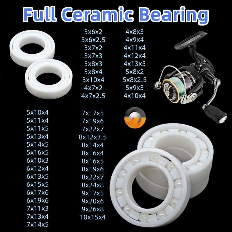 1pc MR84CE Full Zirconia Ceram – Fly Reel Bewertung und Preis