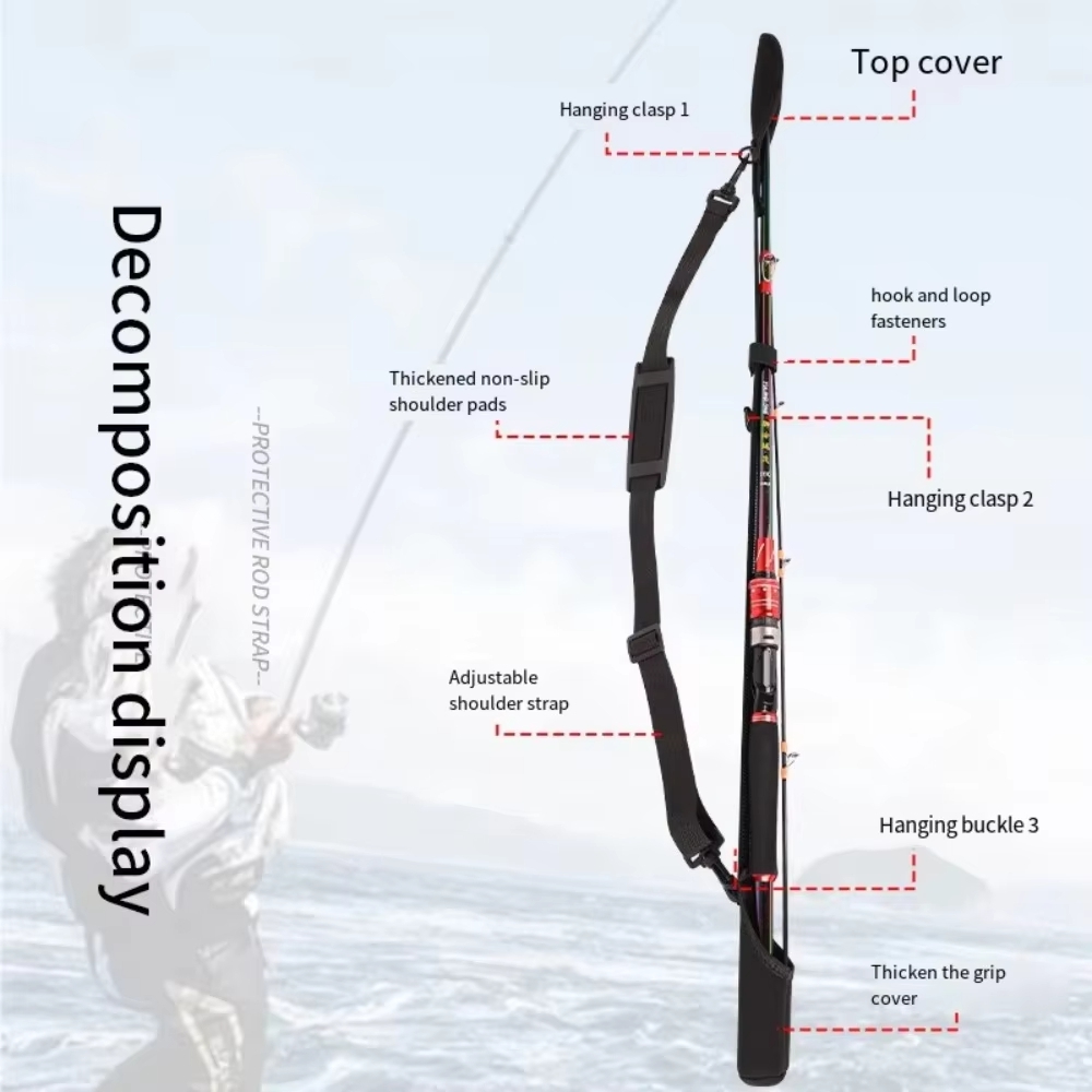  Adjustable Fishing Rod Stora – Reel Bag Bewertung und Preis