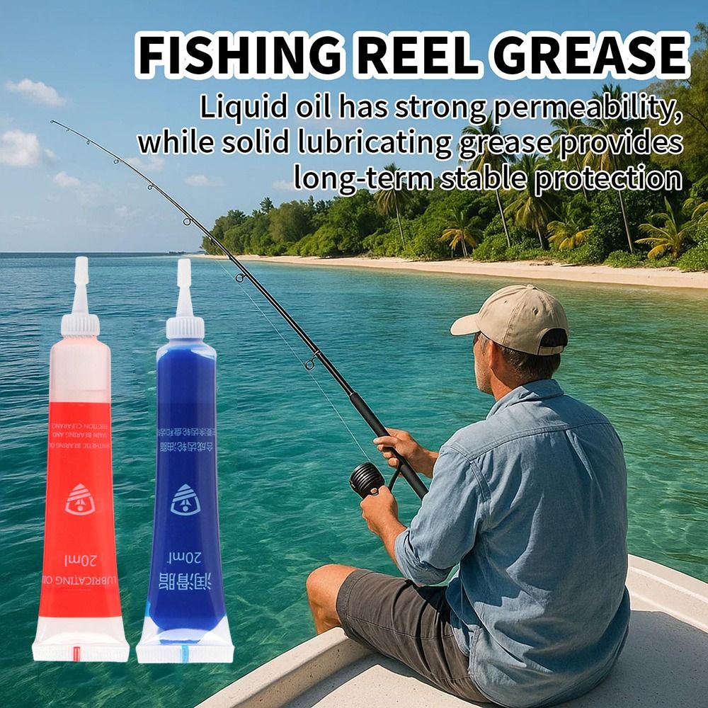 40ml Fish Reel Grease Water-Re – Reel Grease Bewertung und Preis