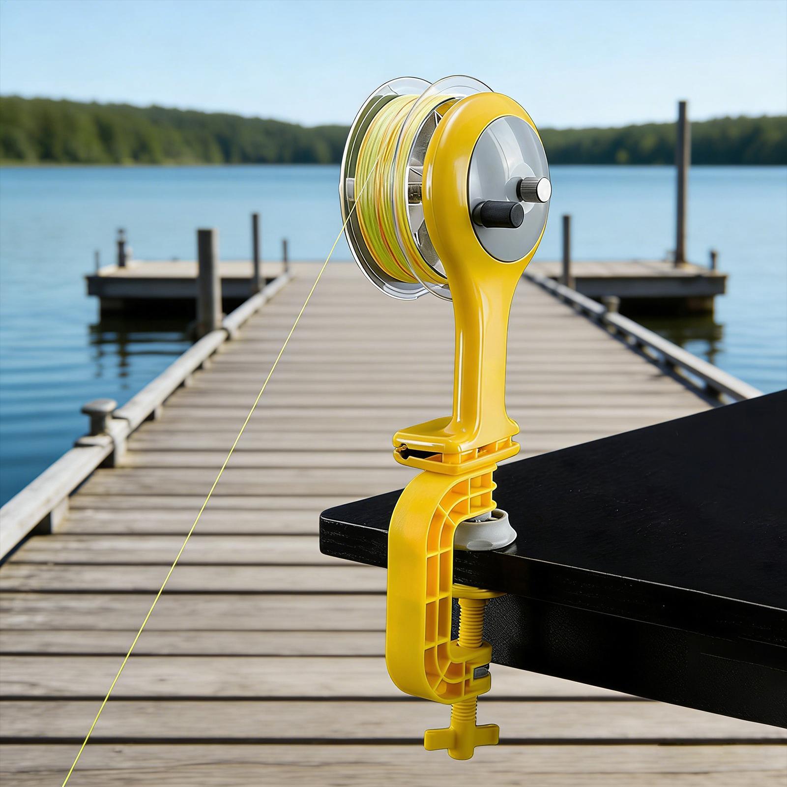 Fishing Line Spooler with Clam – Ice Fishing Reel Bewertung und Preis