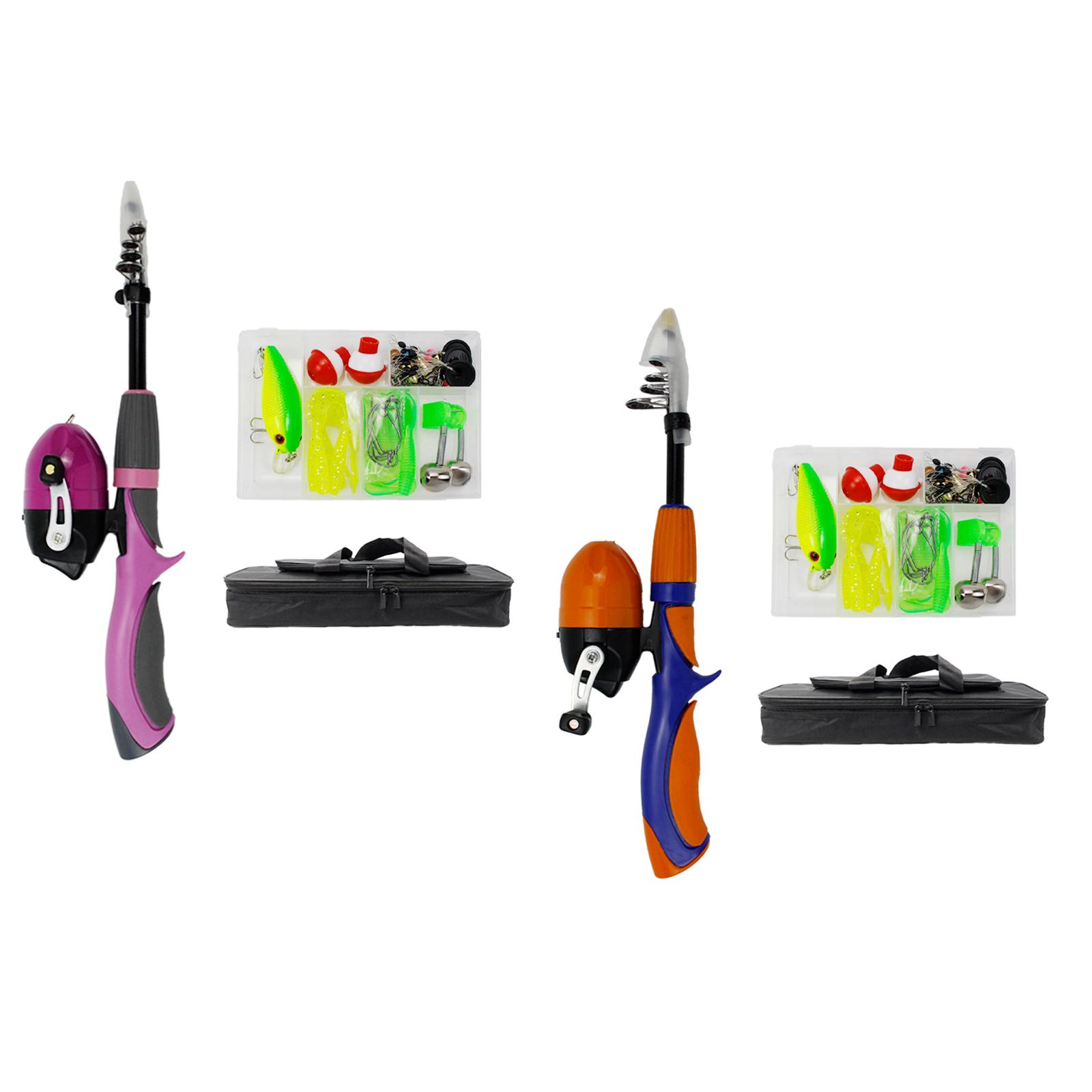 Kids Fishing Pole Travel Tote  – Spincast Reel Bewertung und Preis