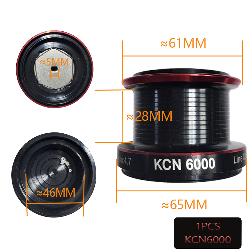 KCN6000 KCN8000 KCN10000 Spare – Reel Spare Spool Bewertung und Preis
