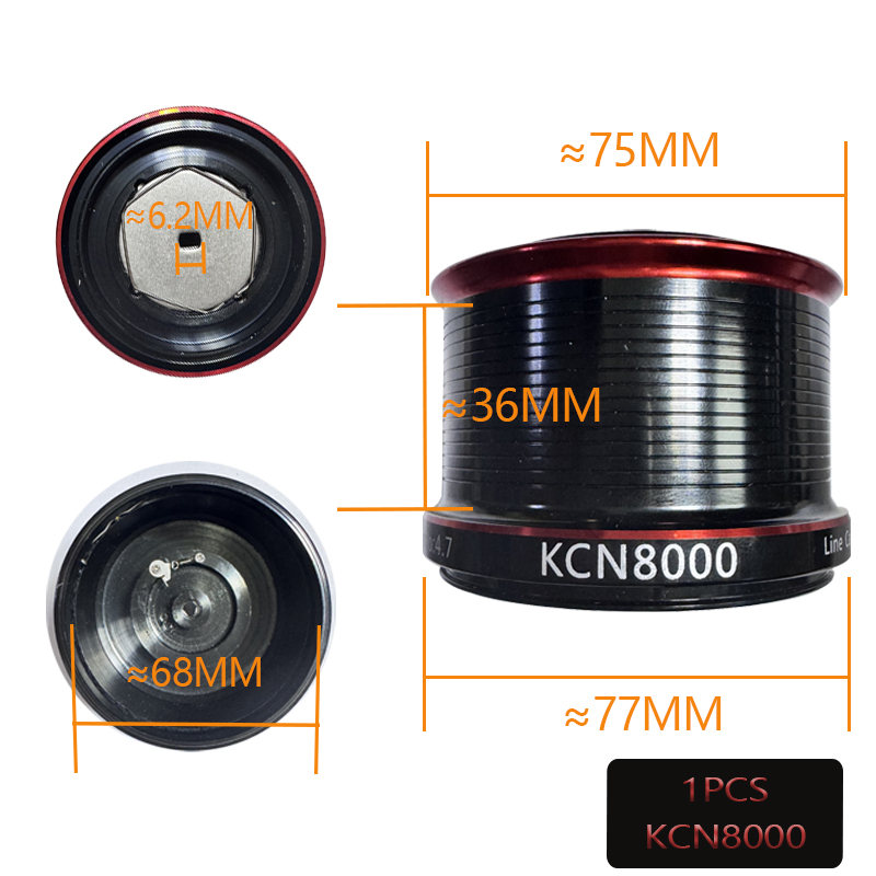 KCN6000 KCN8000 KCN10000 Spare – Reel Spare Spool Bewertung und Preis