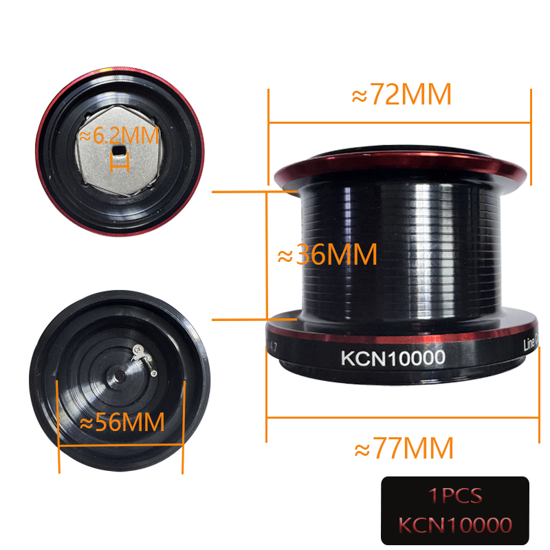 KCN6000 KCN8000 KCN10000 Spare – Reel Spare Spool Bewertung und Preis