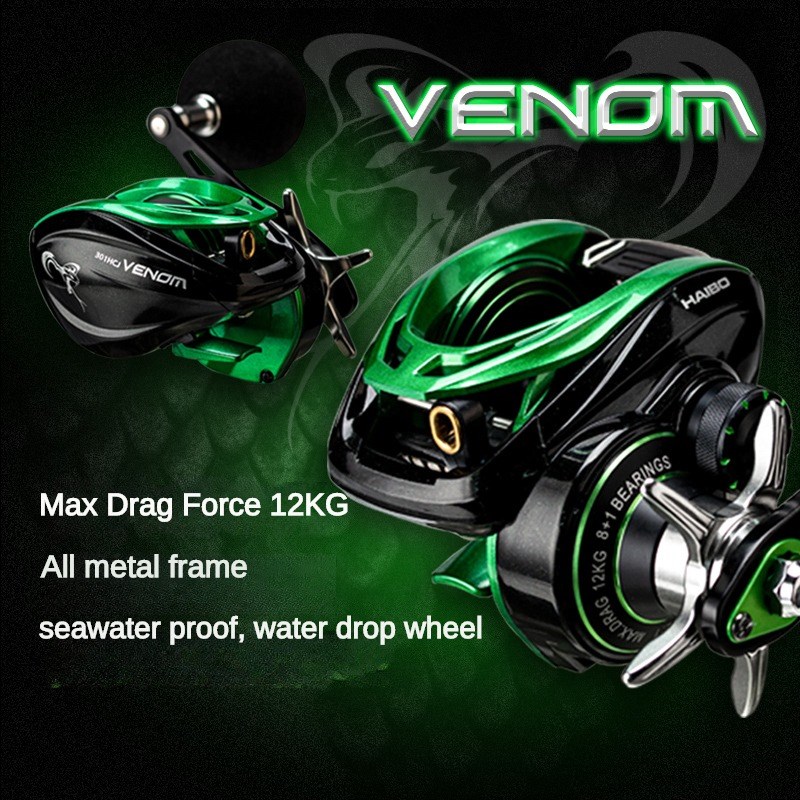 HAIBO VENOM Anti-saltwater Fis – Ice Fishing Reel Bewertung und Preis