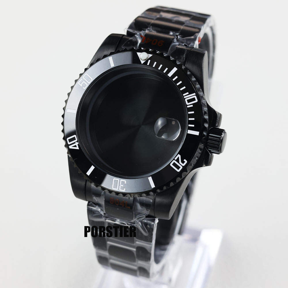 40mm Black pvd watch case sapp – Reel Case Bewertung und Preis