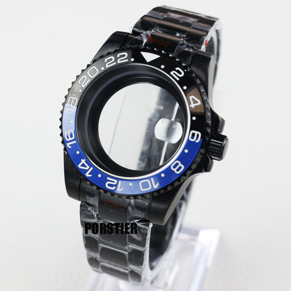 40mm Black pvd watch case sapp – Reel Case Bewertung und Preis