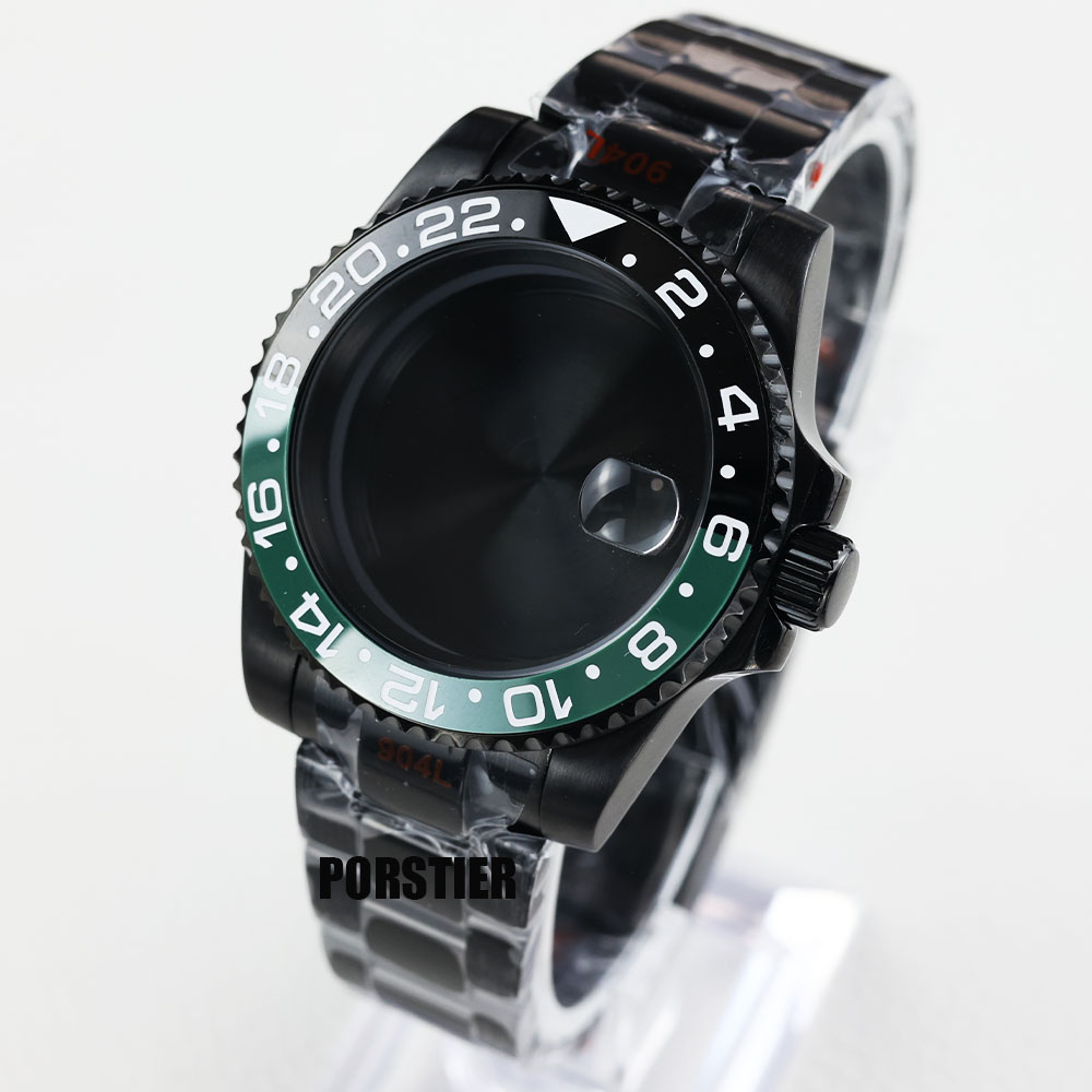 40mm Black pvd watch case sapp – Reel Case Bewertung und Preis