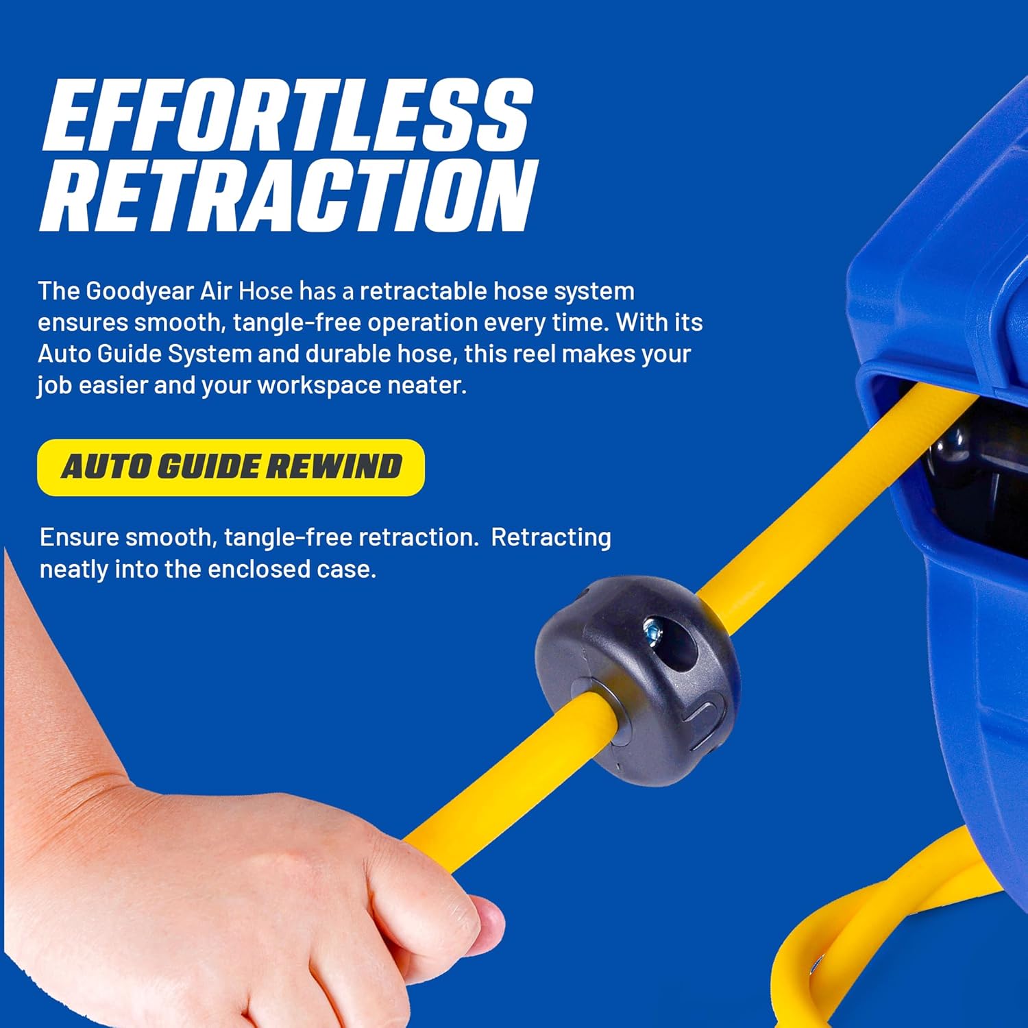 Retractable Air Hose Reel 3/8