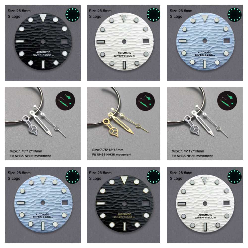 28.5mm S Logo Dial Fit NH35/NH – Reel Case Bewertung und Preis