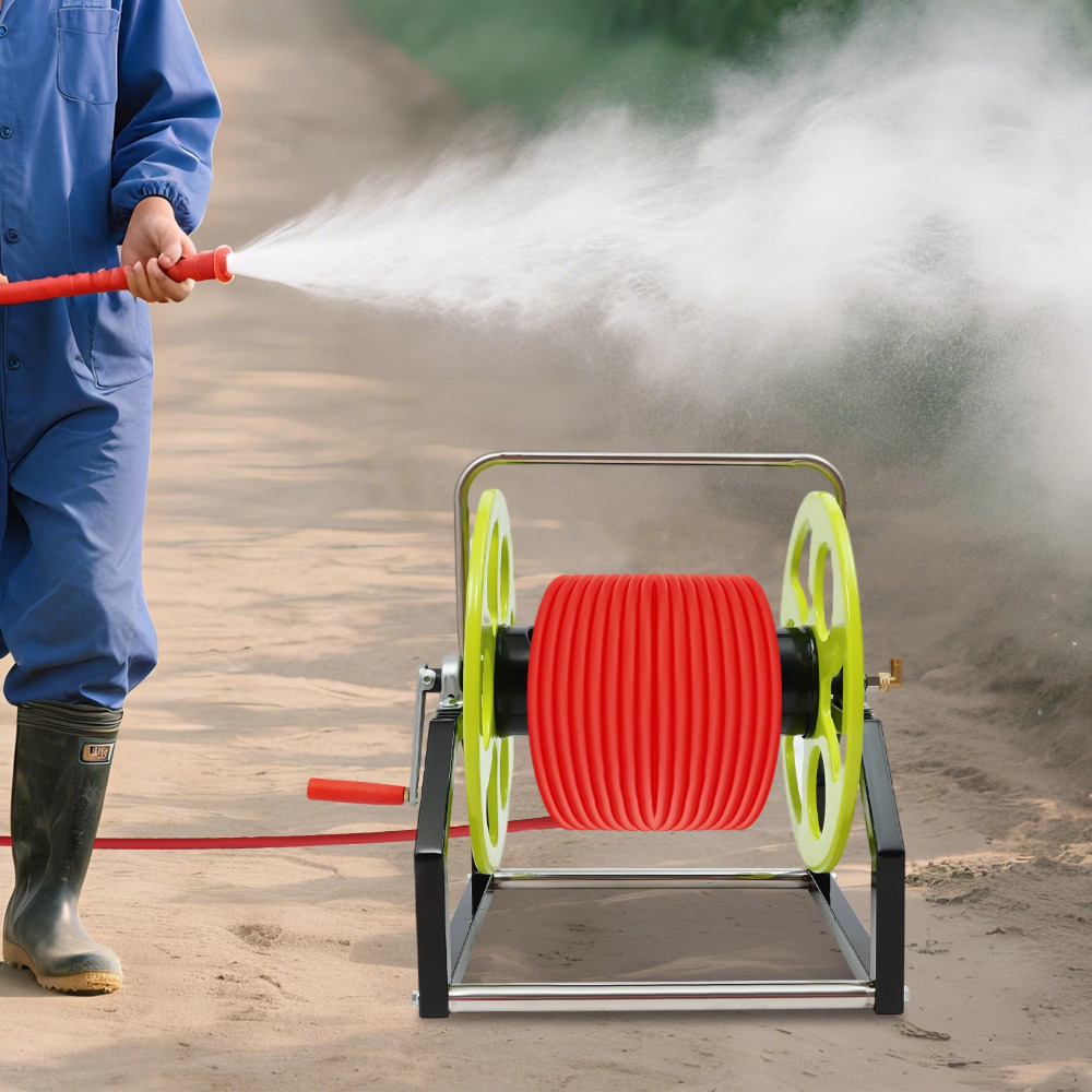 Garden Hose Reel, 360° Wall Mo – Reel Handle Bewertung und Preis