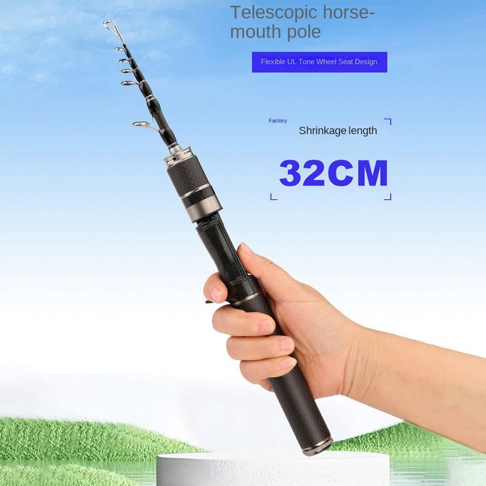 1.5m-1.8m Fishing Pole Rod Set – Spincast Reel Bewertung und Preis