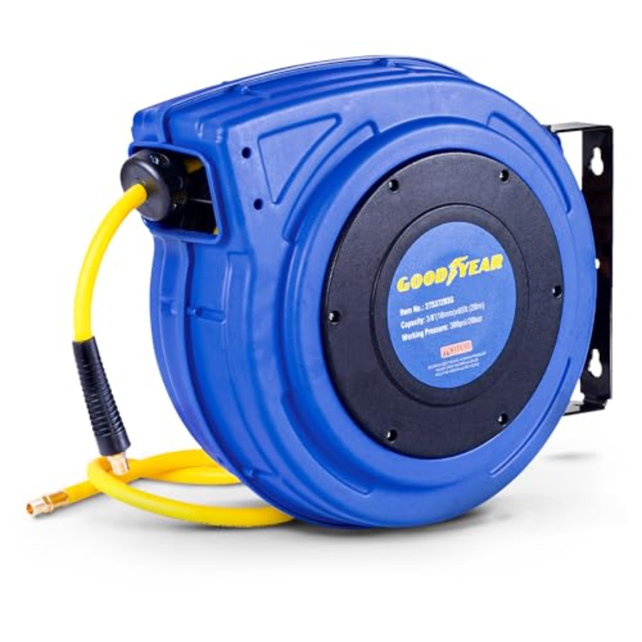 Retractable Air Hose Reel 3/8  – Reel Handle Bewertung und Preis