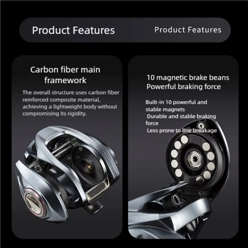 P1 Casting Reel, 7.3:1 Gear Ra – Reel Handle Bewertung und Preis
