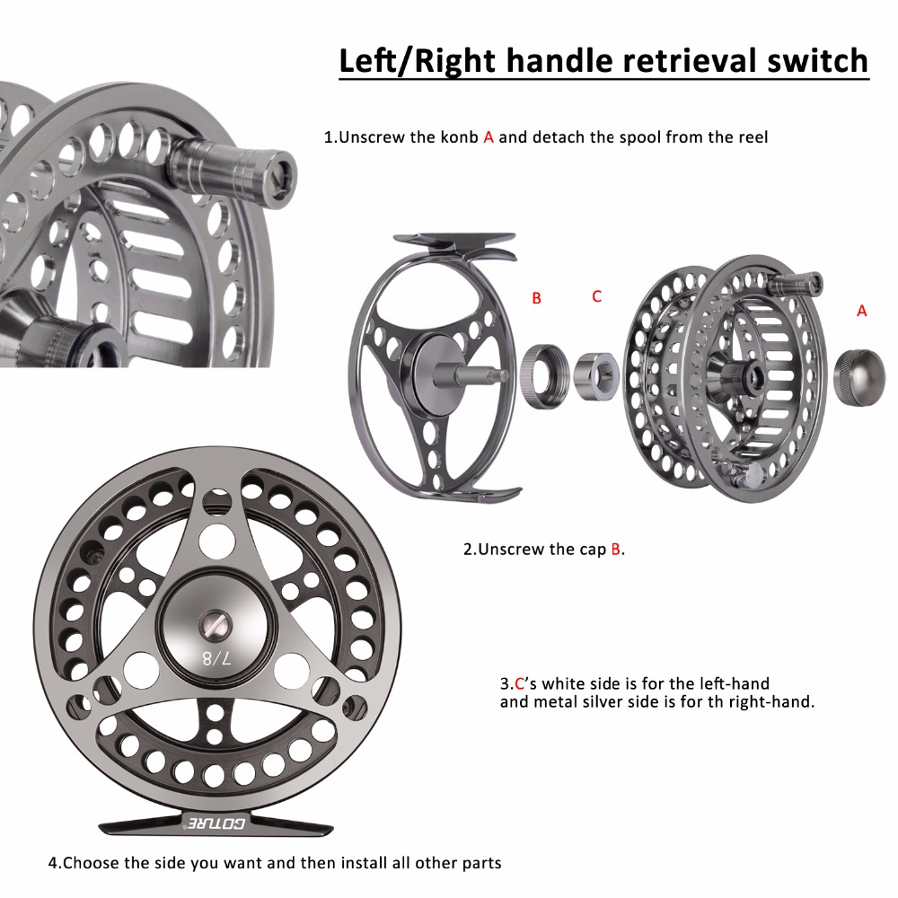 Goture Fly Fishing Reel 3/4 5/ – Reel Spare Spool Bewertung und Preis
