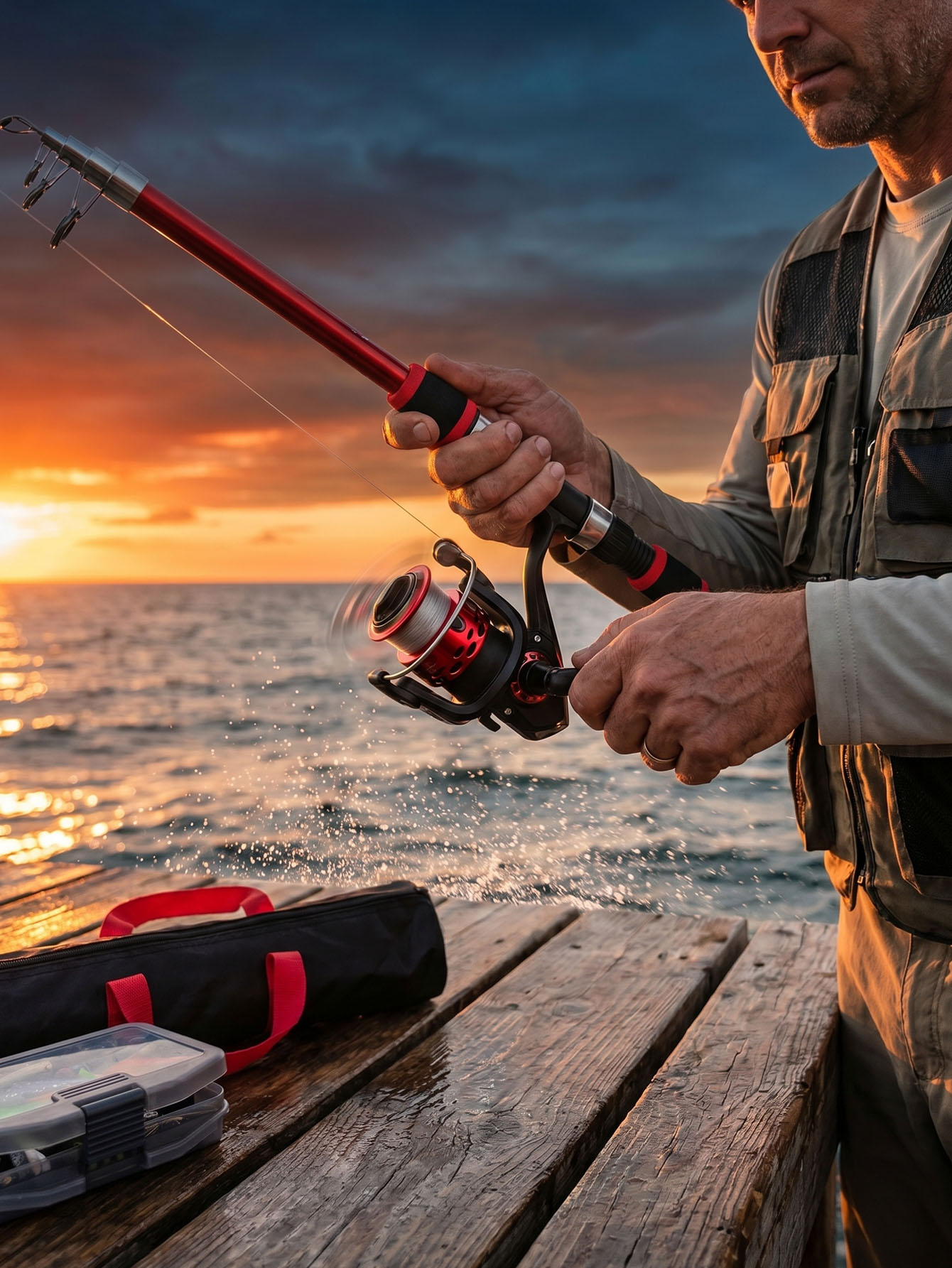 Fishing Rod Reel Combos Collap – Reel Bag Bewertung und Preis