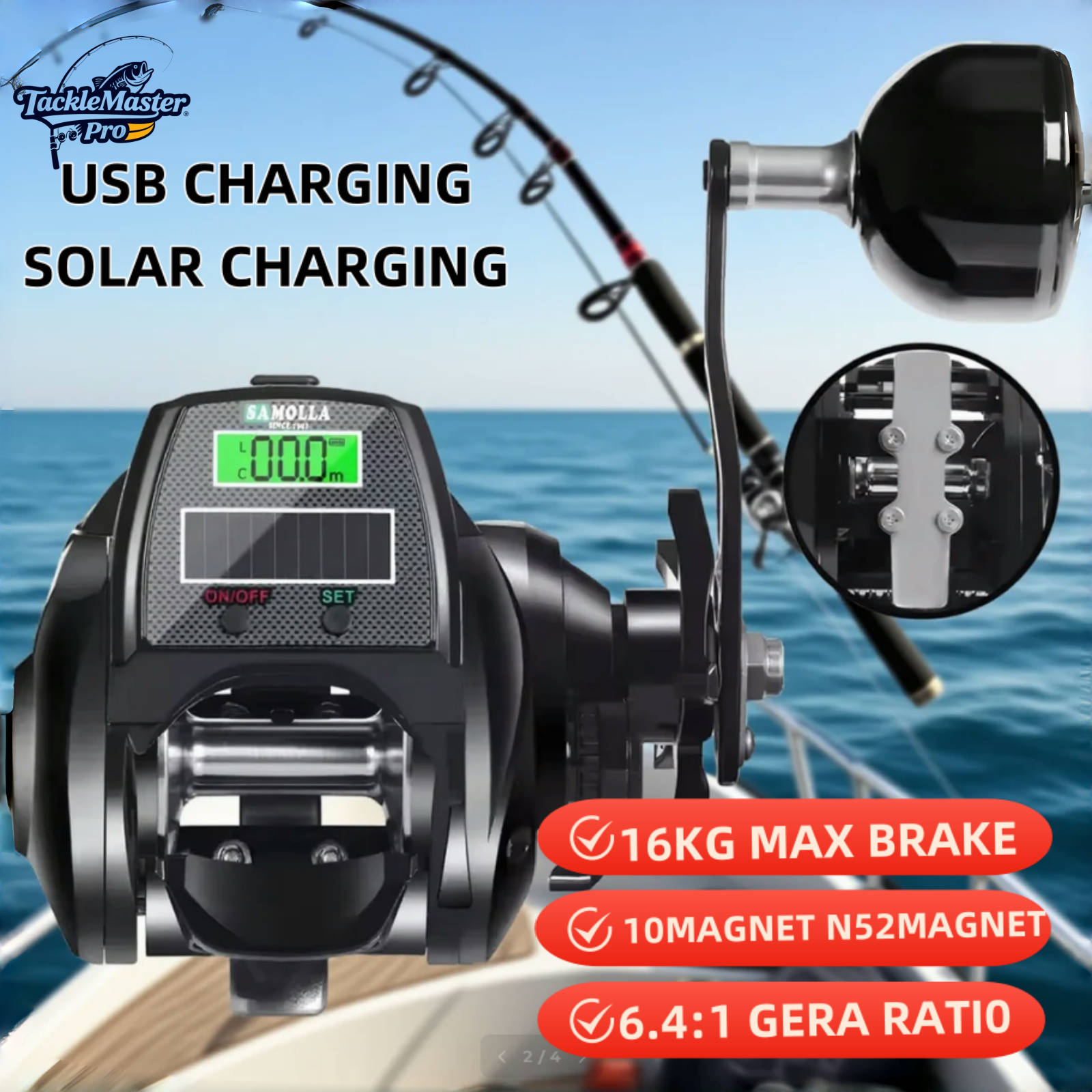 Heavy Duty Electric Fishing Re – Ice Fishing Reel Bewertung und Preis