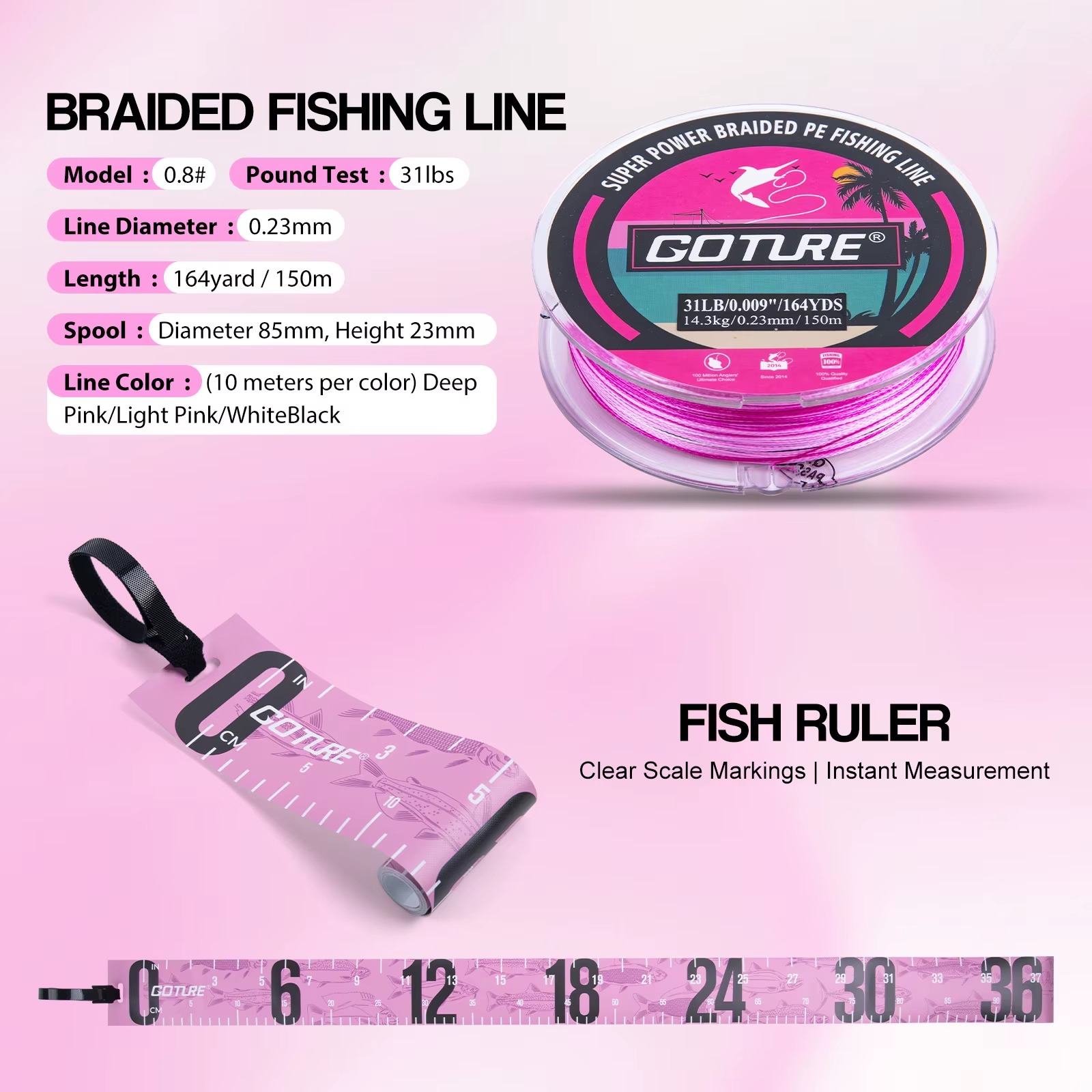 Goture All-in-One Fishing Comb – Reel Bag Bewertung und Preis