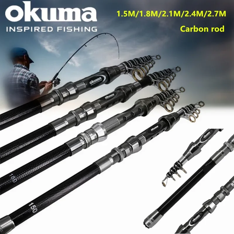OKUMA New Carbon Rock Rod 1.5M – Surf Reel Bewertung und Preis