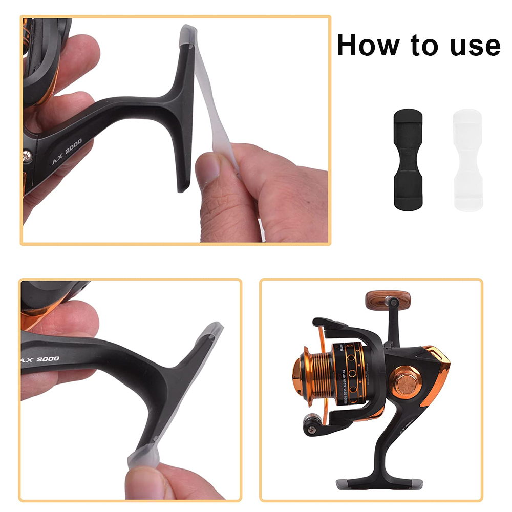 40/100Pcs Rubber Fishing reel  – Spincast Reel Bewertung und Preis