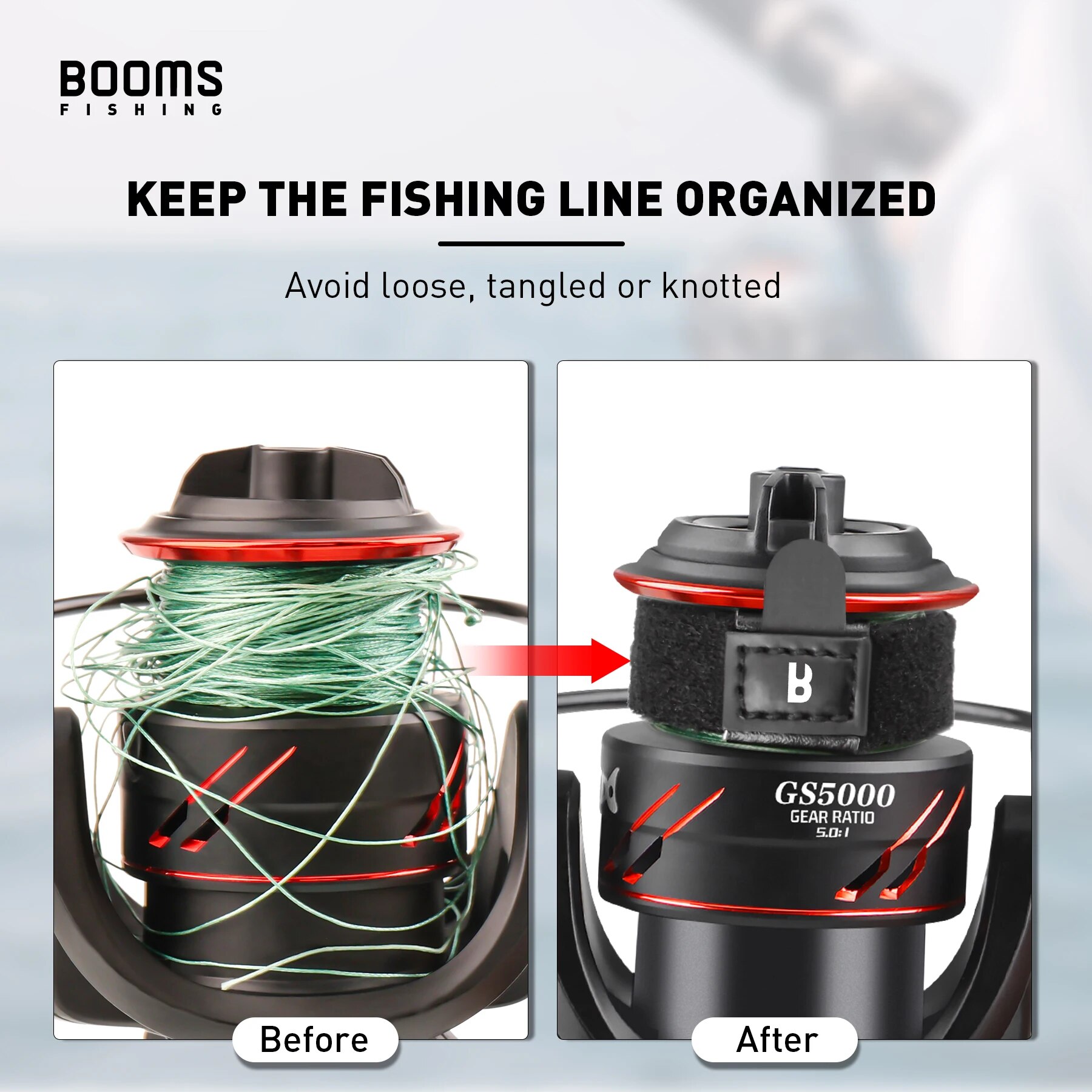 Booms Fishing SB1 4Pcs Spinnin – Reel Cover Bewertung und Preis